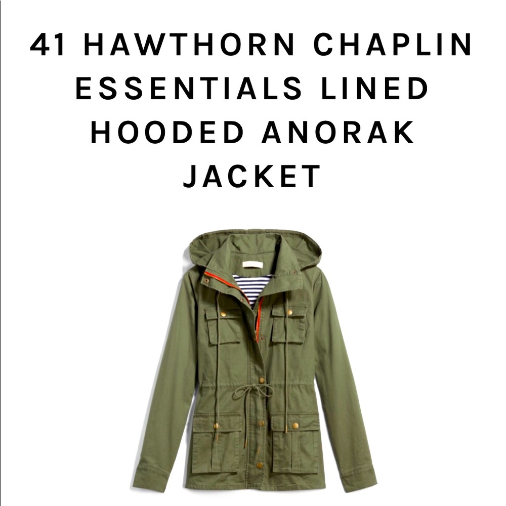 🍂 41 Hawthorn Chaplin Essential Anorak Jacket 🍂